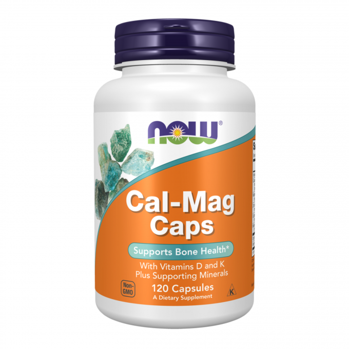 Кальций и магний NOW FOODS CAL-MAG CAPS. 120 капсул NS31068