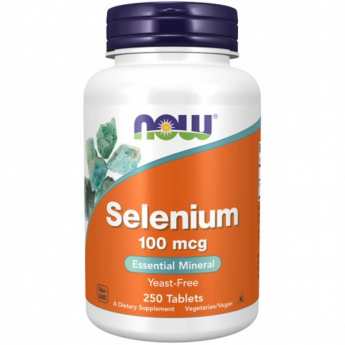 Минеральный комплекс NOW FOODS SELENIUM 100mcg 250 таблеток