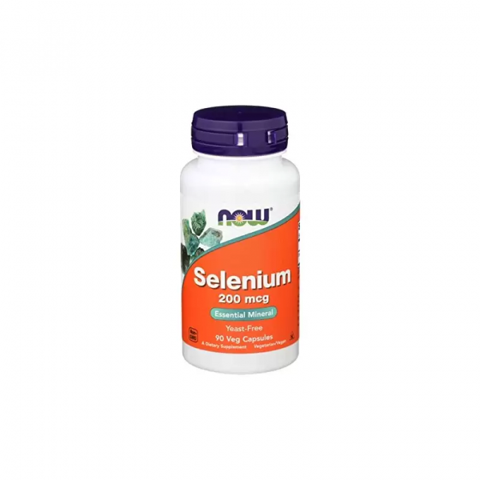 Минеральный комплекс NOW FOODS SELENIUM 200 mcg YEAST FREE 90 капсул NS26204