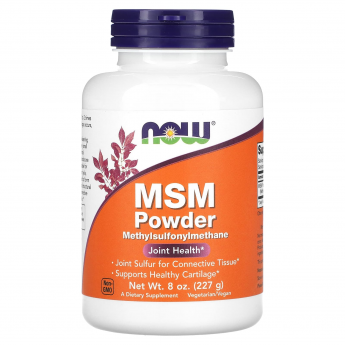 МСМ в порошке NOW FOODS M.S.M PURE POWDER 8 OZ (227 g) МСМ в порошке NOW FOODS M.S.M PURE POWDER 8 OZ (227 g)
