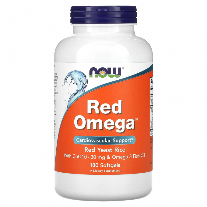 Омега NOW FOODS RED OMEGA 180 SGELS NS33464