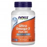 Омега NOW FOODS ULTRA OMEGA-3, 500 EPA / 250 DHA, 90 капсул NS26207